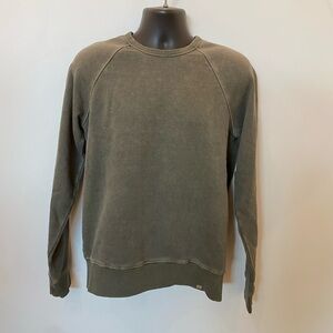 Outerknown Sur Pocket Sweatshirt | Olive Branch | NWT